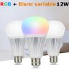 Ampoule Led 12W E27 RGB + blanc variable