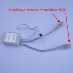 Prestation doublage sorties contrôleur RGB