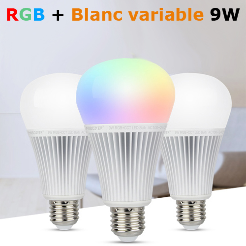 Lampe led multicolore et blanc variable