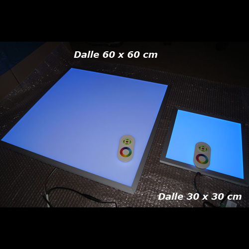 Dalle lumineuse led RGB 60x60