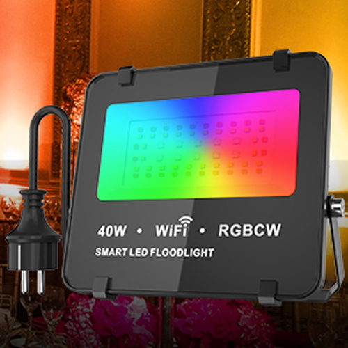 Projecteur led RGBCCT 40W Wifi pic2