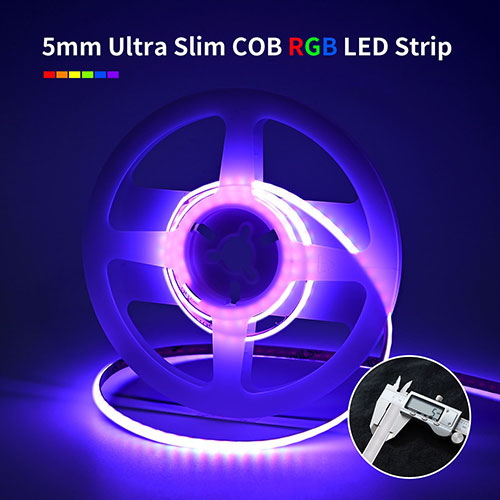 Ruban led COB RGB 5mm pic2