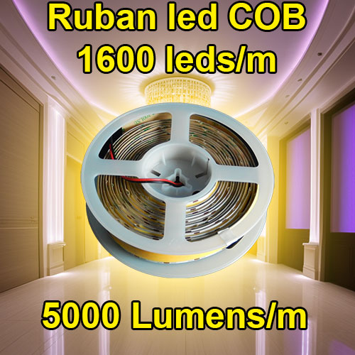 Ruban led cob 1600 leds