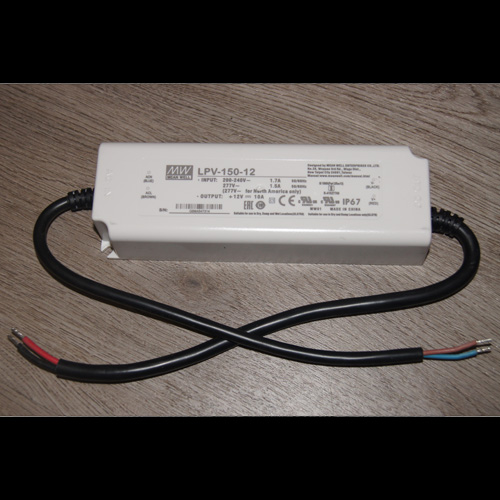 alimentation led Meanwell IP67 12V 120W