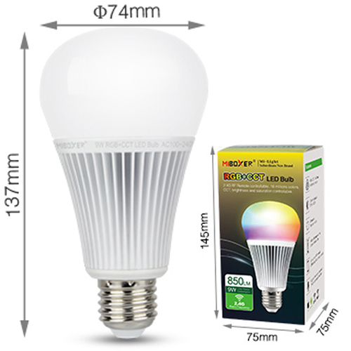 ampoule E27 RGB blanc variable 12W pic5