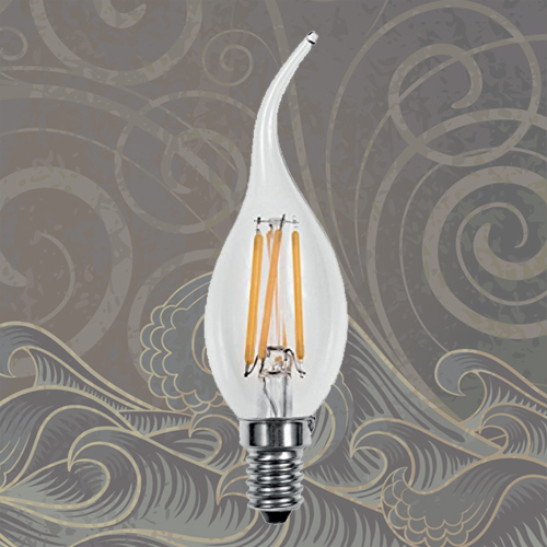 ampoule flamme filament led 4W