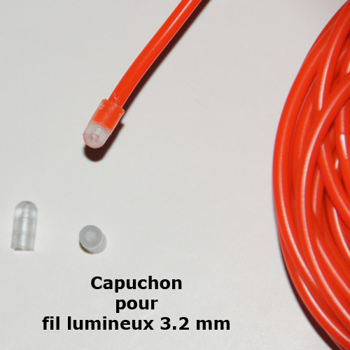 capuchon fil lumineux 32mm