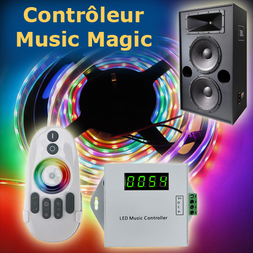 controleur led music magic