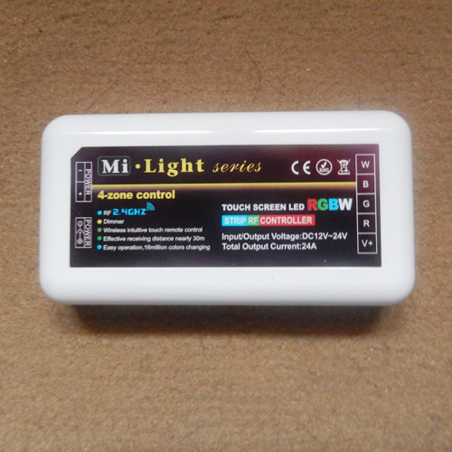 controleur led tactile RGBW 4 zones pic2