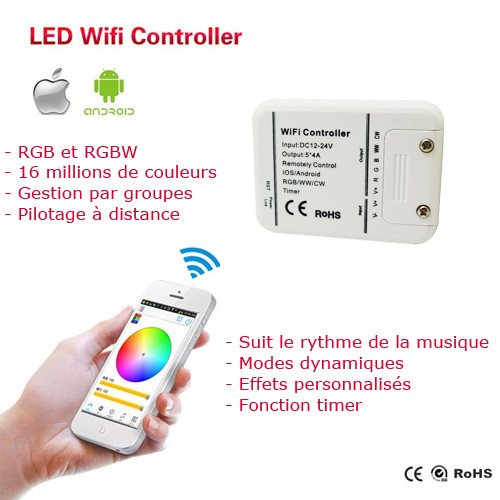 controller led RGB RGBW wifi pic2