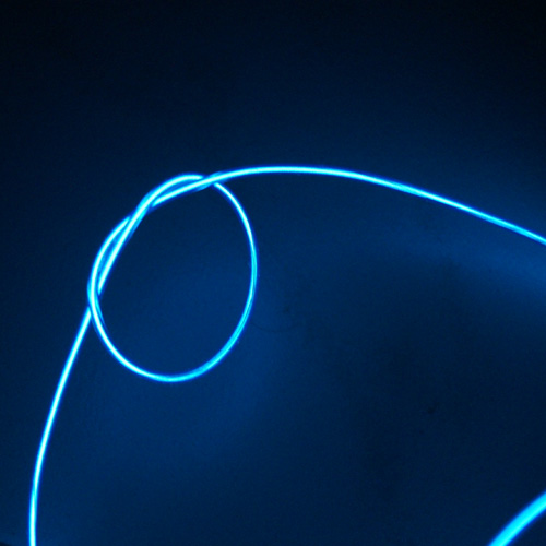 fil lumineu flexible bleu pic5