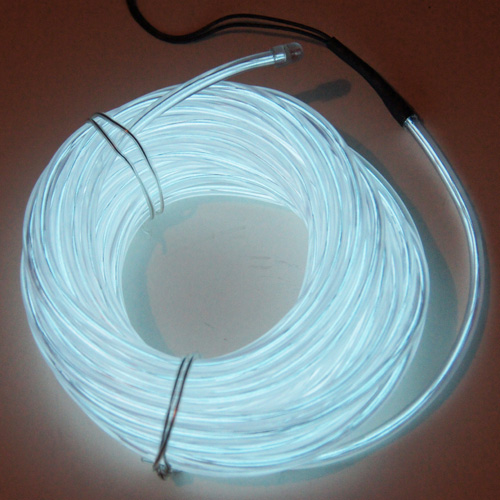 Fil lumineux flexible double ligne 5 mm 3.6W - 10 mètres blanc +