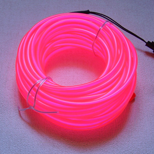 Fil lumineux flexible double ligne 5 mm 3.6W - 10 mètres blanc +