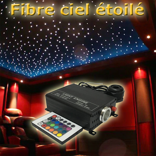 Plafond en étoile à fibre optique - Chine Diy Kit Star à fibres optiques de  plafond, Star à fibres optiques de kit d'éclairage de plafond