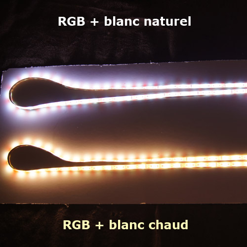 kit strip led RGB blanc chaud pic5