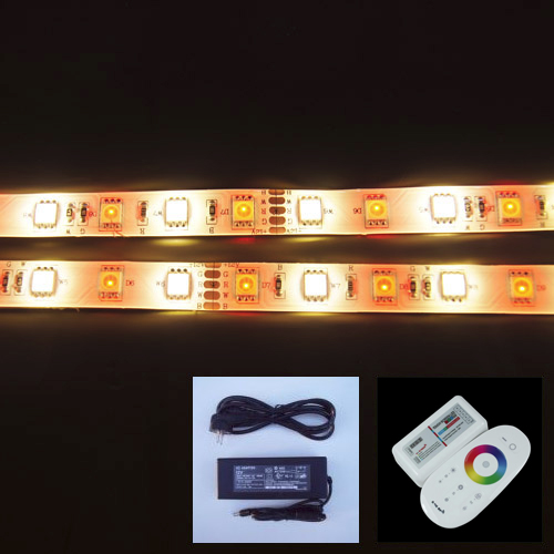 kit strip led RGB blanc chaud