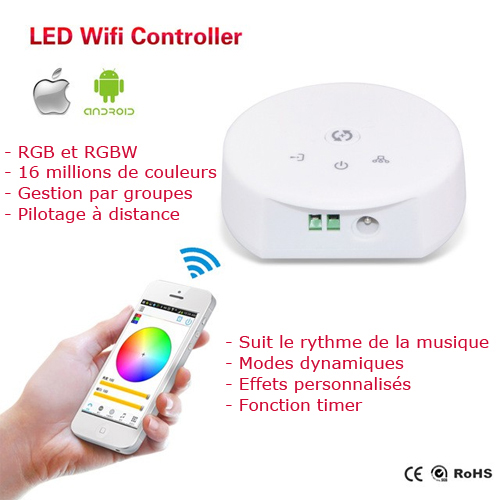 kit strip led wifi 30 leds au letre pic3