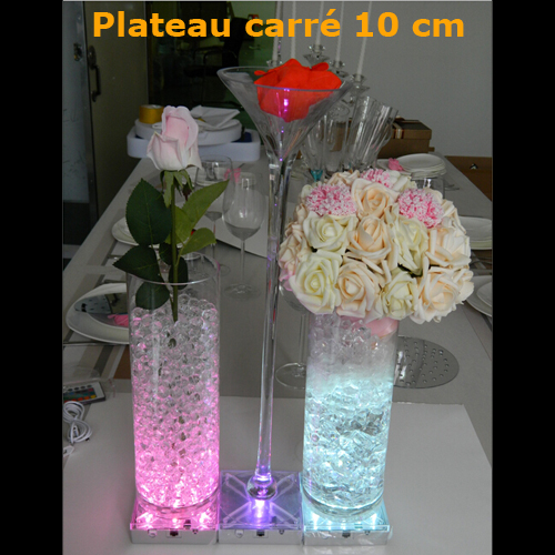 plateau led RGB carre 10cm