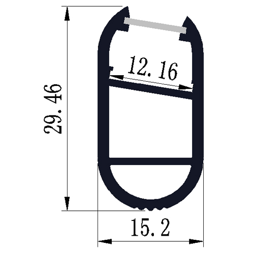 profile led alu pendrie PRF1401 pic2