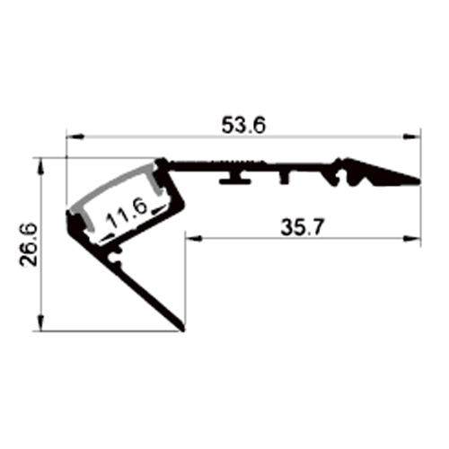 profile led escaliers PRFESC5528 pic2