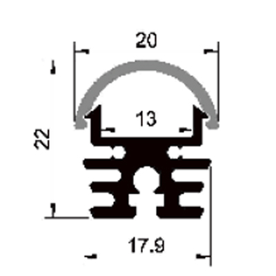 profile led escaliers PRFPW1824 pic3