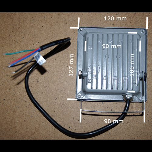 projecteur led rgb 10W pic6