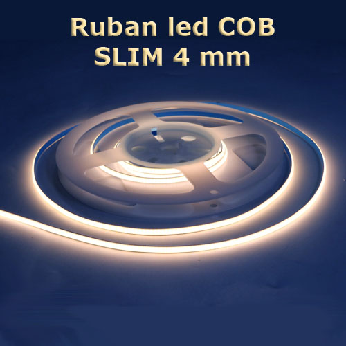 ruban led COB 4mm CW