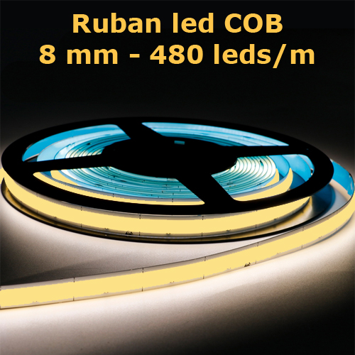 ruban led COB 8mm WW