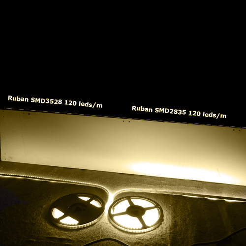 ruban led SMD2835 120 led m 12V 1800 Lumens pic2