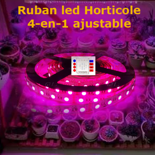 ruban led horticole 4 en 1 ajustable