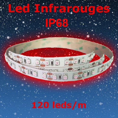 ruban led infrarouge STRIP120IR681M