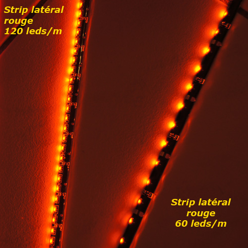 ruban led lateral rouge 60 pic4