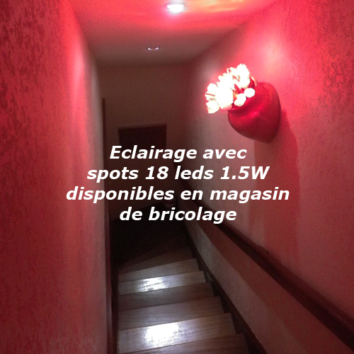 spot led 4x1W MR16 blanc chaud pic5