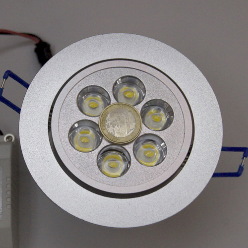 spot led 7w 600 lumens blanc chaud pic4