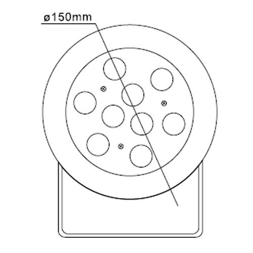 spot led piscine RGB 27W SP27WIP68 pic7