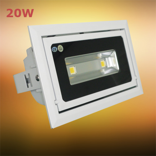 spot led rectangulaire orientable 20w