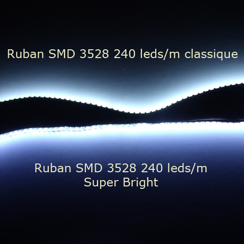 strip led 240leds super bright blanc froid pic2