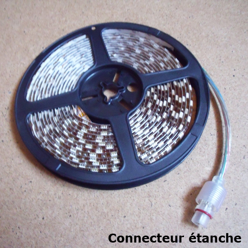 strip led avec connecteurs etanches