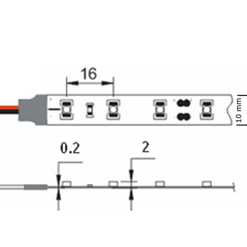 strip led infrarouge 60 led par metre pic3