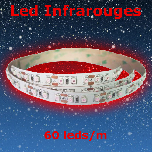 strip led infrarouge 60 led par metre