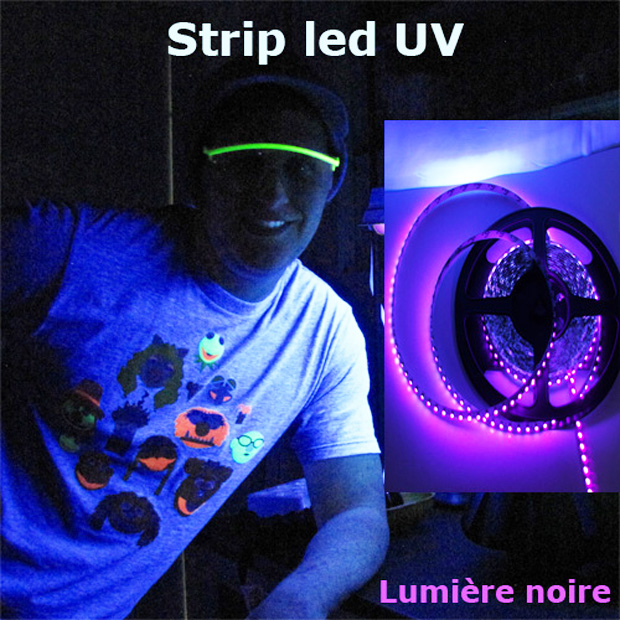Nouveau ruban led UV lumière noire