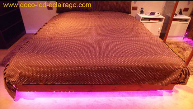 Deco Led Eclairage : Eclairage de chambres avec bande led blanc ou RGB