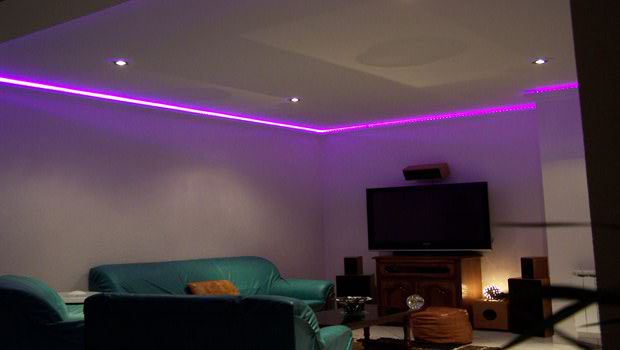 Deco Led Eclairage : Eclairage avec rubans led pour meubles