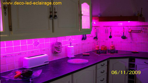 Acheter Placard cuisine LED ruban d'éclairage LED bande lumineuse