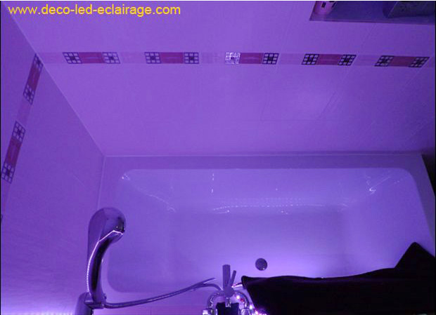 Deco Led Eclairage : Eclairage rubans led pour salles de bains