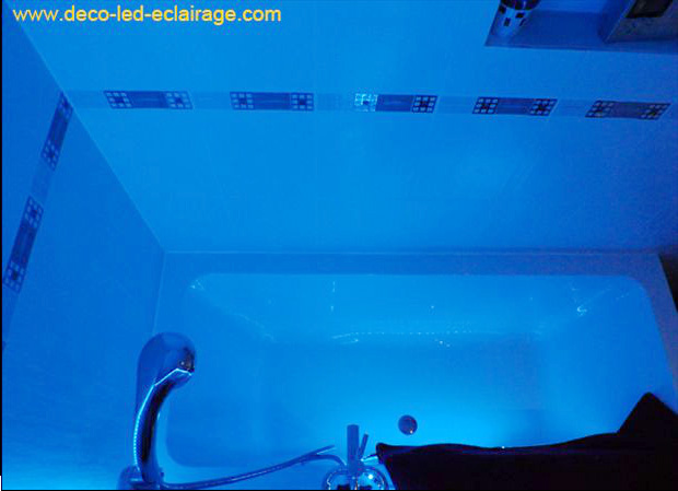 Deco Led Eclairage : Eclairage rubans led pour salles de bains