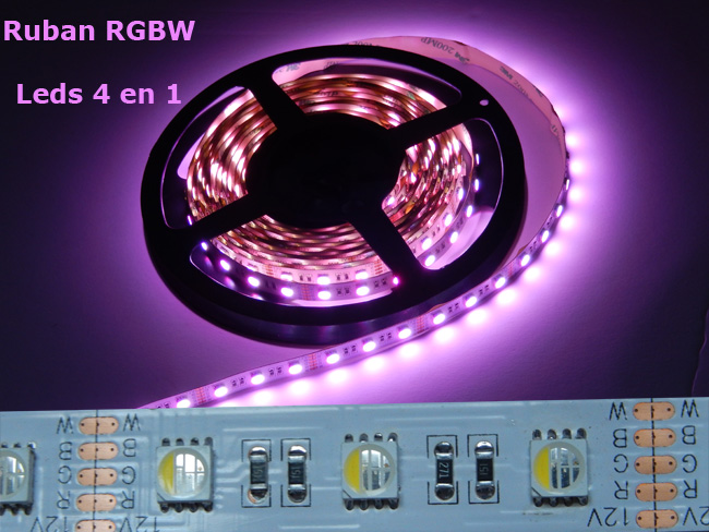 Nouveau ruban led RGBW 4 en 1